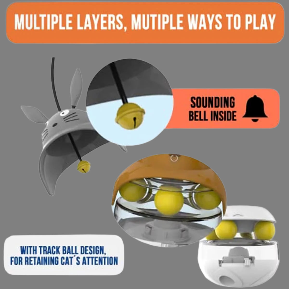 Treat Dispensing Cat Toy