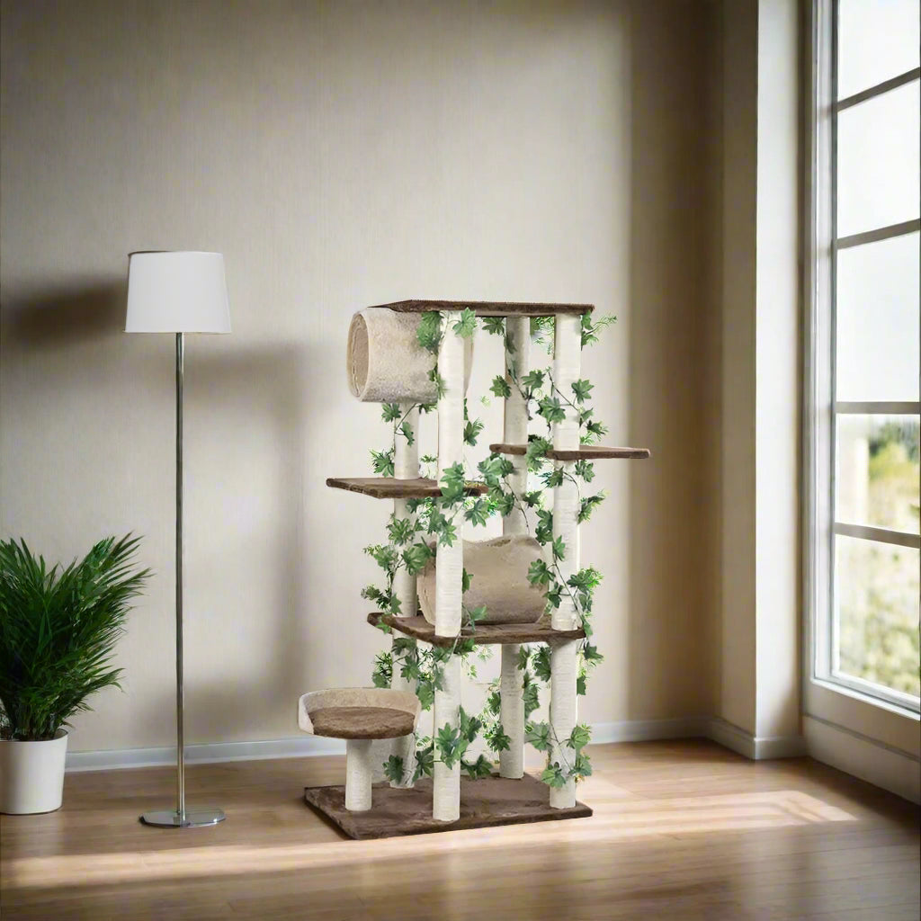 61-85"H Forest Collection Cat Trees (7 Designs)