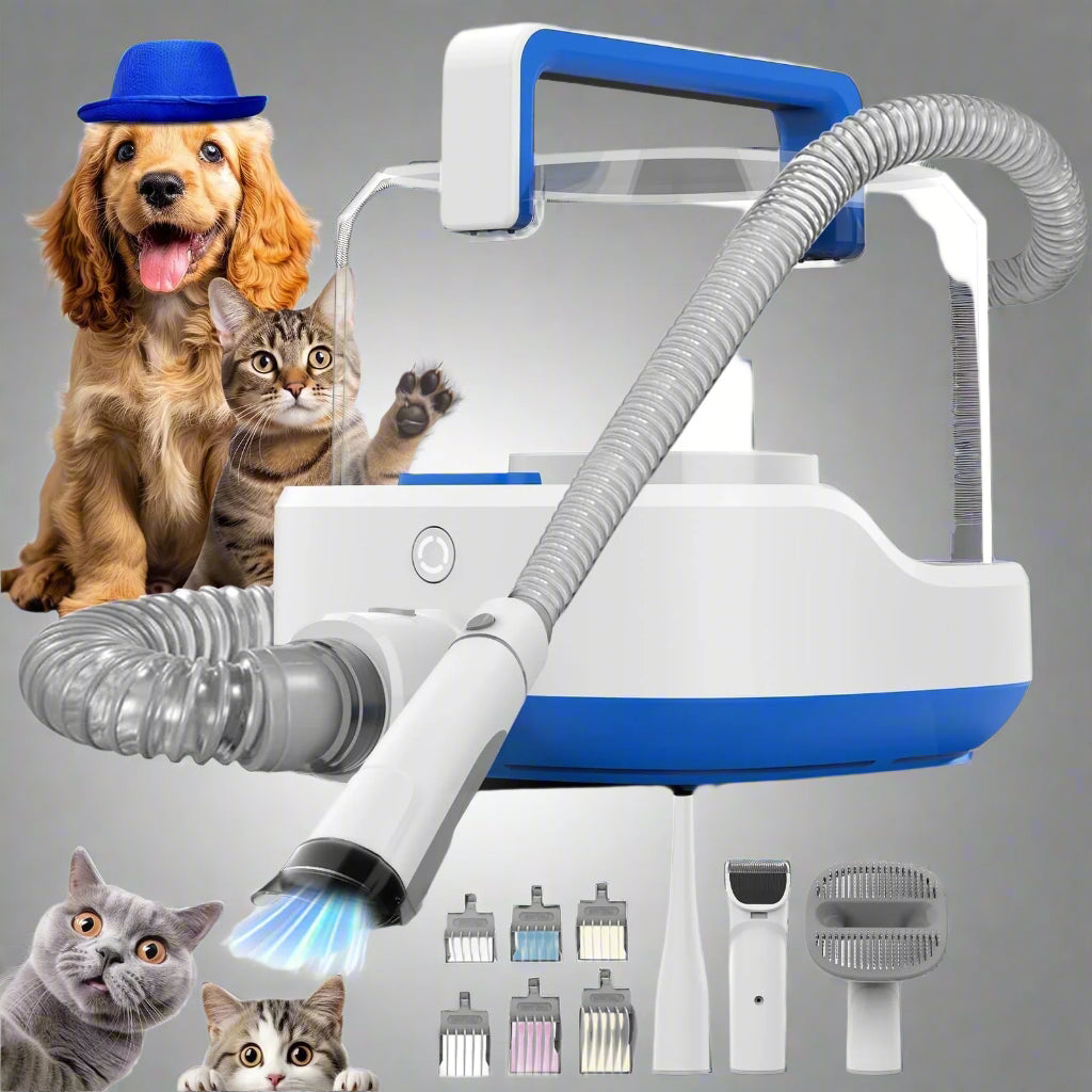 PG200 Cordless Rechargeable Pet Grooming Kit with Adjustable Clippers for Dogs & Cats