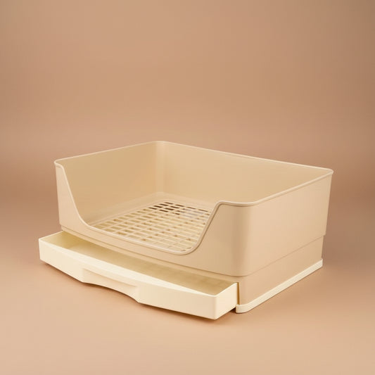 Rabbit Litter Box Portable Non Slip Bottom Pan Bunny Potty Trainer Corner for Chinchillas Ferrets Small Animals Pet Accessories