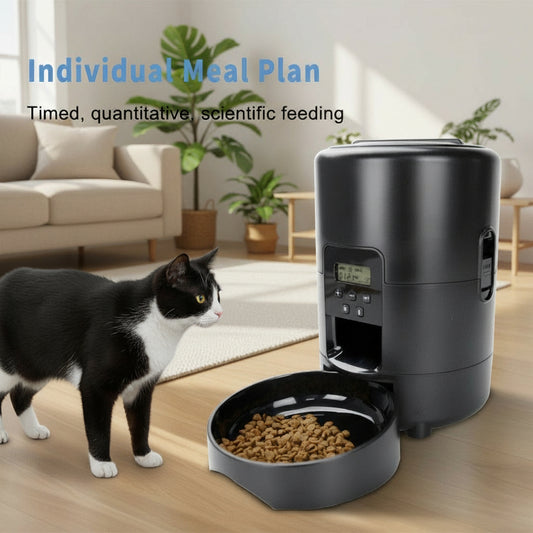 HEYBO Automatic Cat Feeder 2L Dry Food Dispenser
