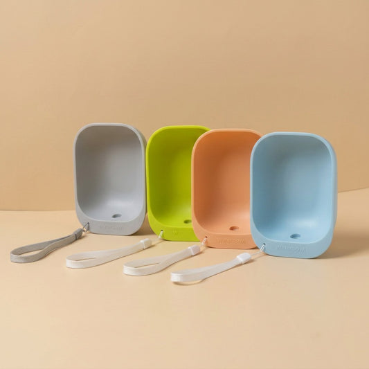 3-Pack Portable Pet Water Bowl Attachment (Colors Random)
