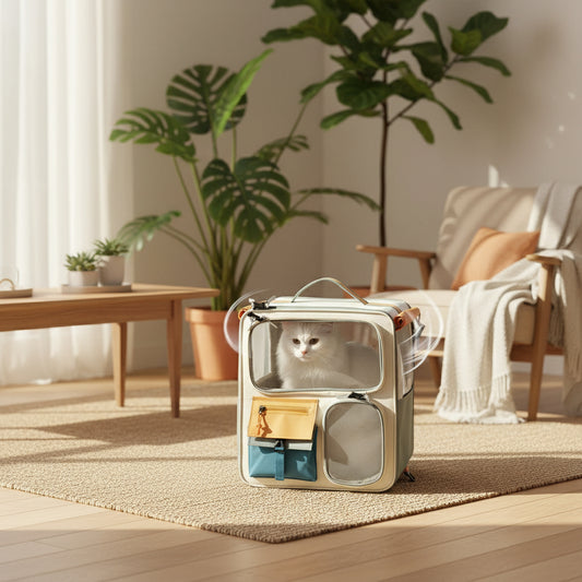 Cat Bag Going Out Portable Cat Backpack Pet Backpack School Bag Warm Car Accessories Dog Large Capacity Cat Box