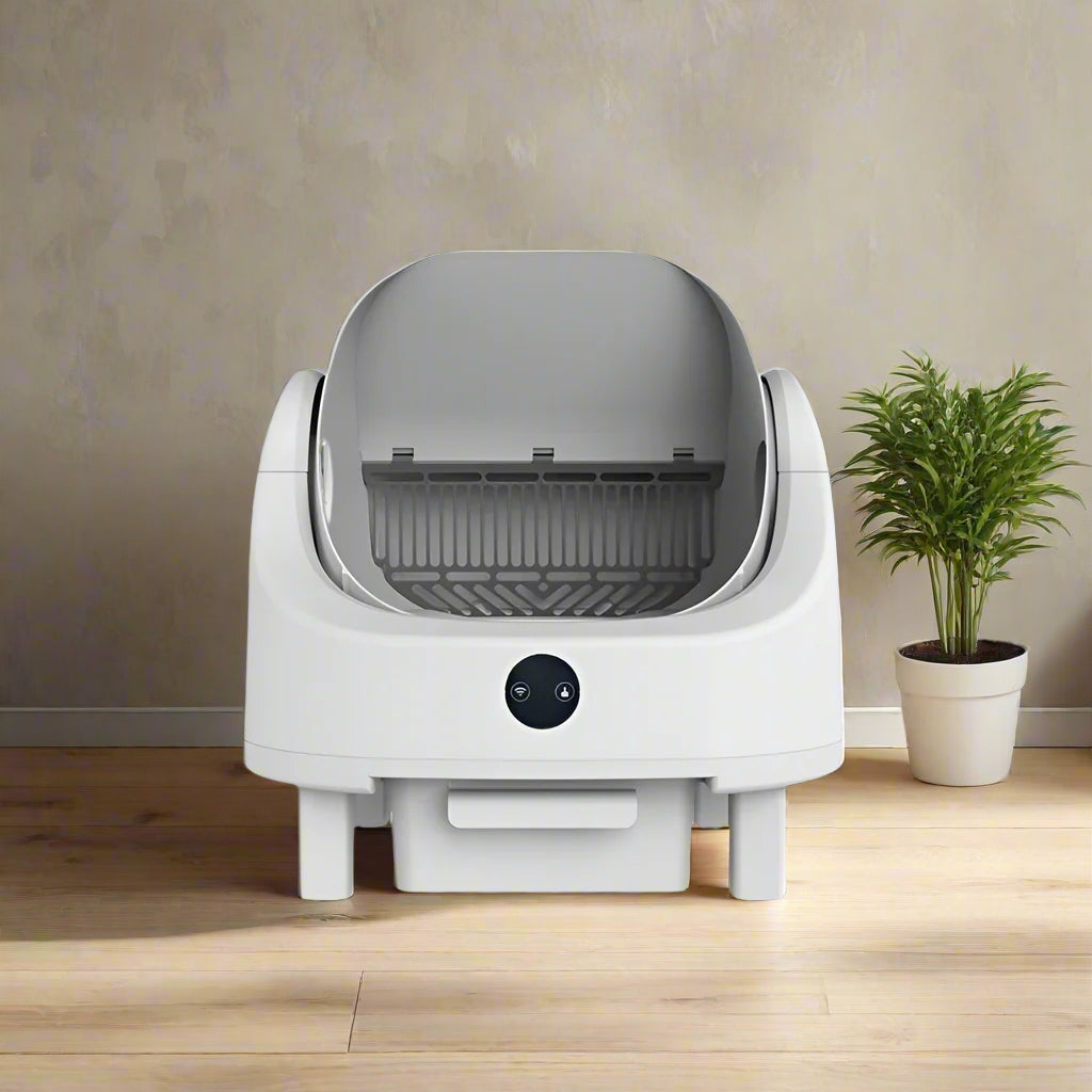 HEYBO Open Top Smart Cat Litter Box — Automatic Self-Cleaning US Spot Delivery within 3 Days