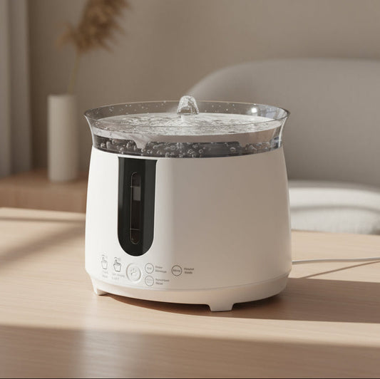 Cat Water Fountain Auto Filter Wireless Smart Pet Cat Drinker Bowl 2L Recirculate Filtring Drinker for Cats Pet Water Dispenser