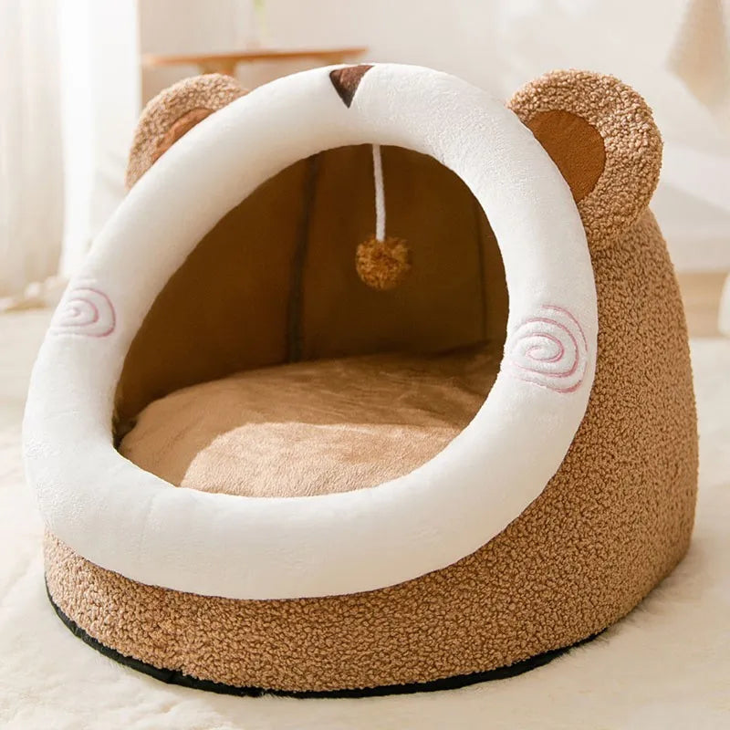 Semi-Closed Cat Beds
