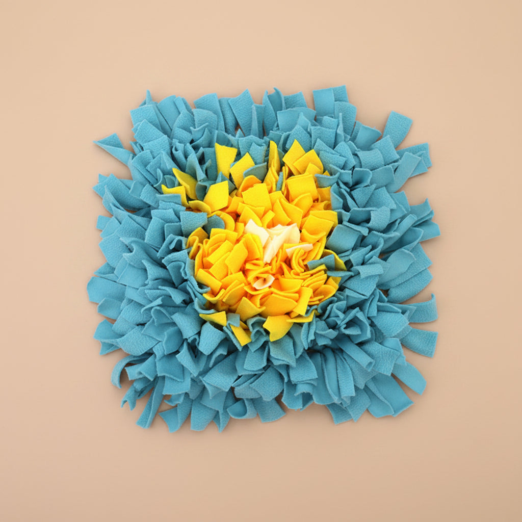 Washable Snuffle Mats for Pet Dogs Anti-Slip Nose Training Blanket Sniffing Pads Dog Puzzle Toys