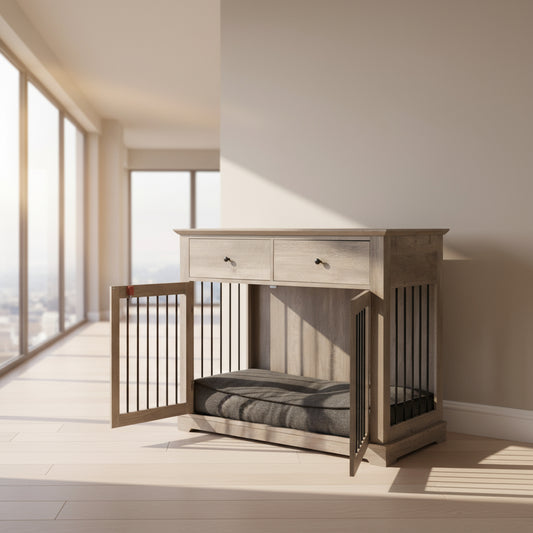 Cranbrook Dog Crate Furniture with Drawers