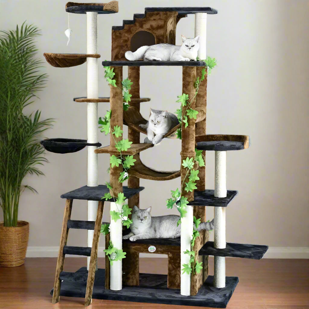 61-85"H Forest Collection Cat Trees (7 Designs)