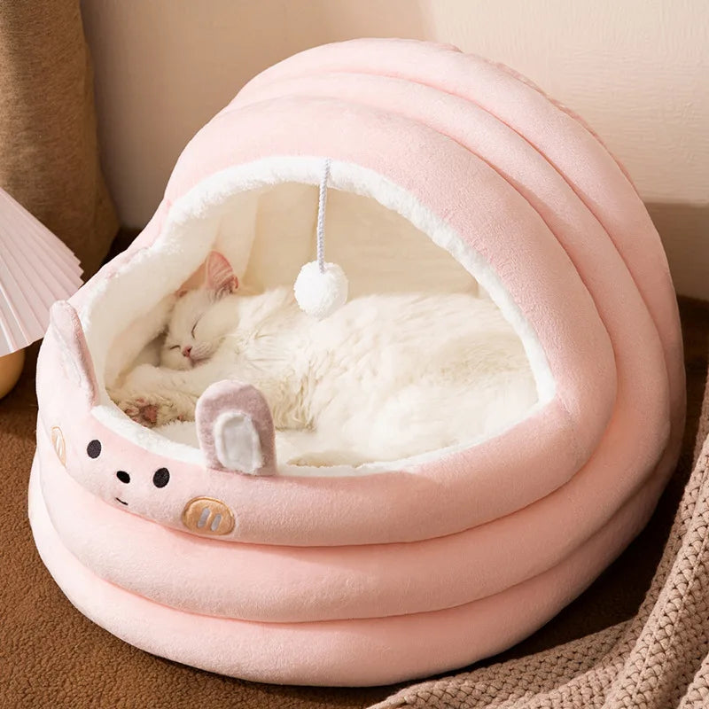 Semi-Closed Cat Beds