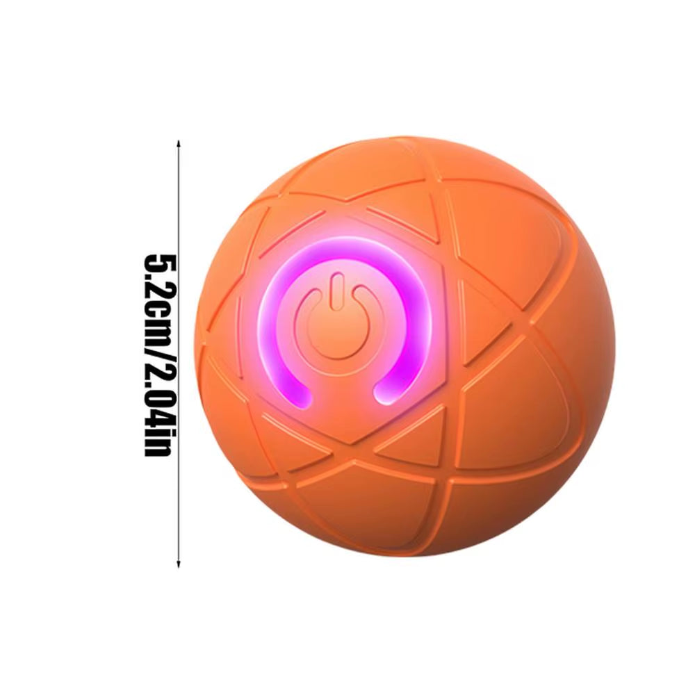Active Rolling Ball for Dogs Vibrating Rolling Ball Automatic Rolling Ball Toys for Puppy USB Rechargeable Interactive Dog
