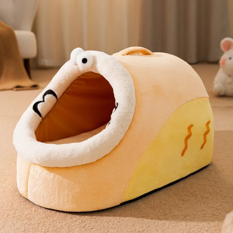 Semi-Closed Cat Beds