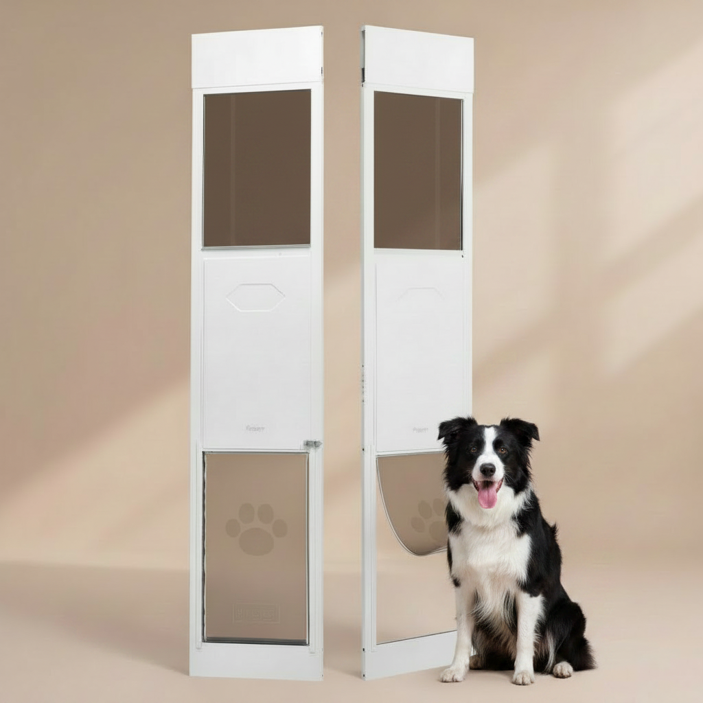 Sliding Glass Door Pet Door Insert 🎁 MustLovePets