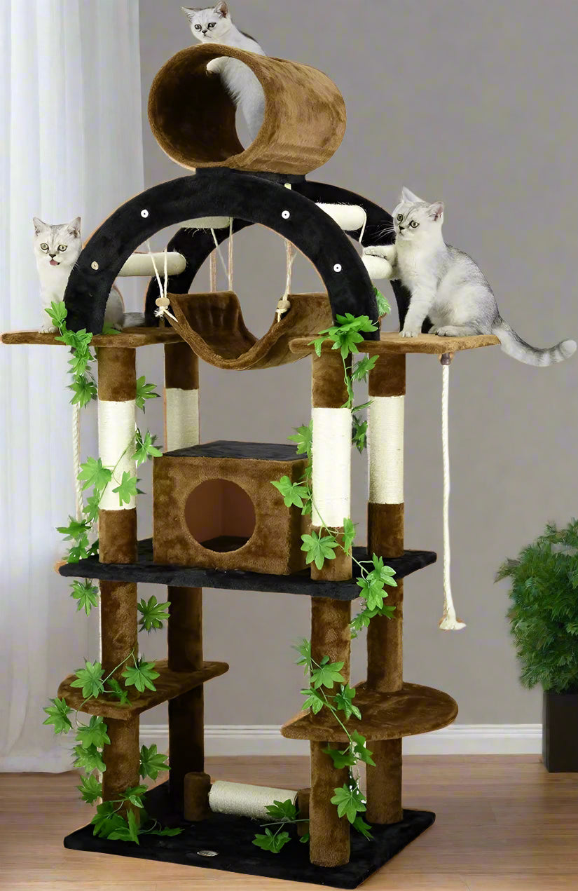 61-85"H Forest Collection Cat Trees (7 Designs)