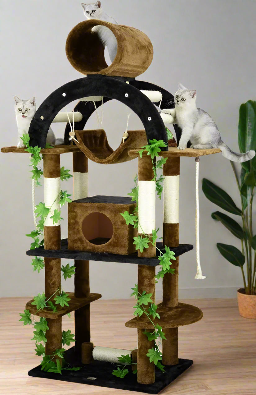 61-85"H Forest Collection Cat Trees (7 Designs)