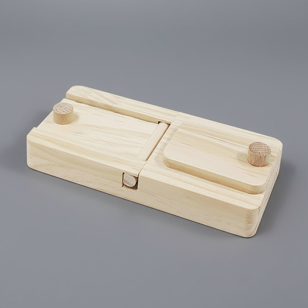 Wooden Enrichment Foraging Toy Chew Toys Feeding Toys for Rat Bunny Hamster