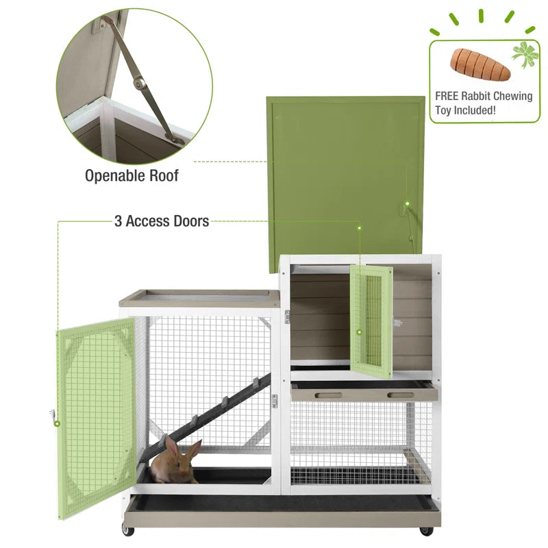 Weather Resistant Rabbit Hutch