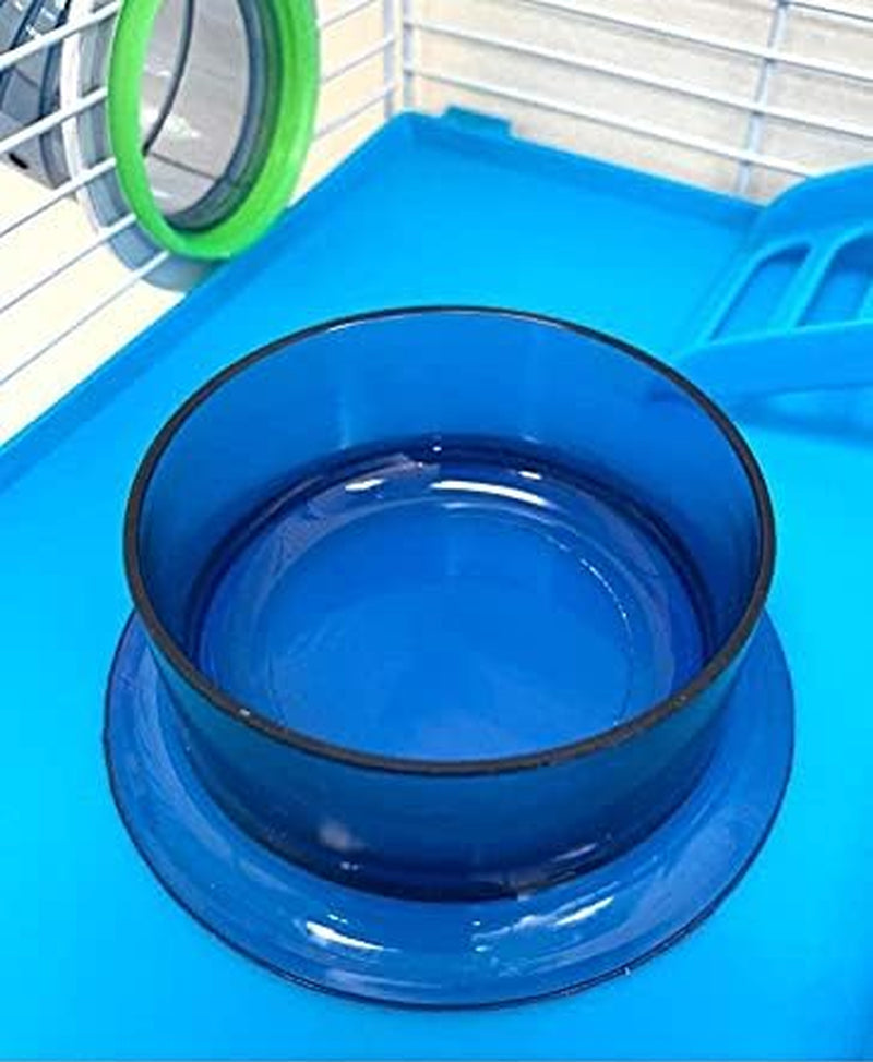 Large Multi Level Twin Tower Expansible and Customizable Habitat Hamster Rodent Gerbils Mouse Mice Small Animal Home Cage with Crossing Tube with Full Set of Accessories