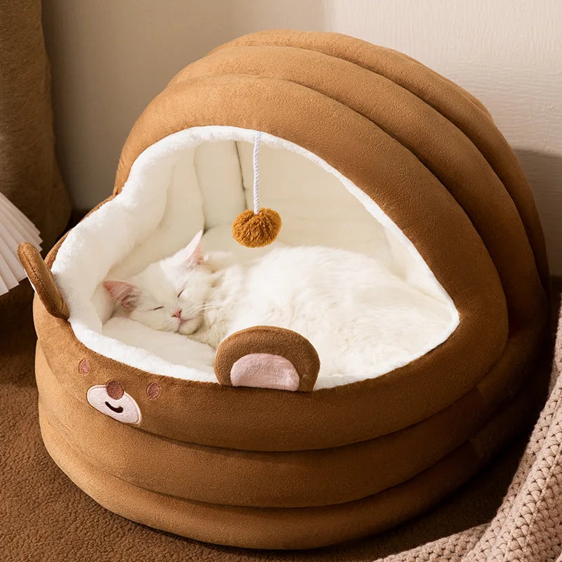 Semi-Closed Cat Beds