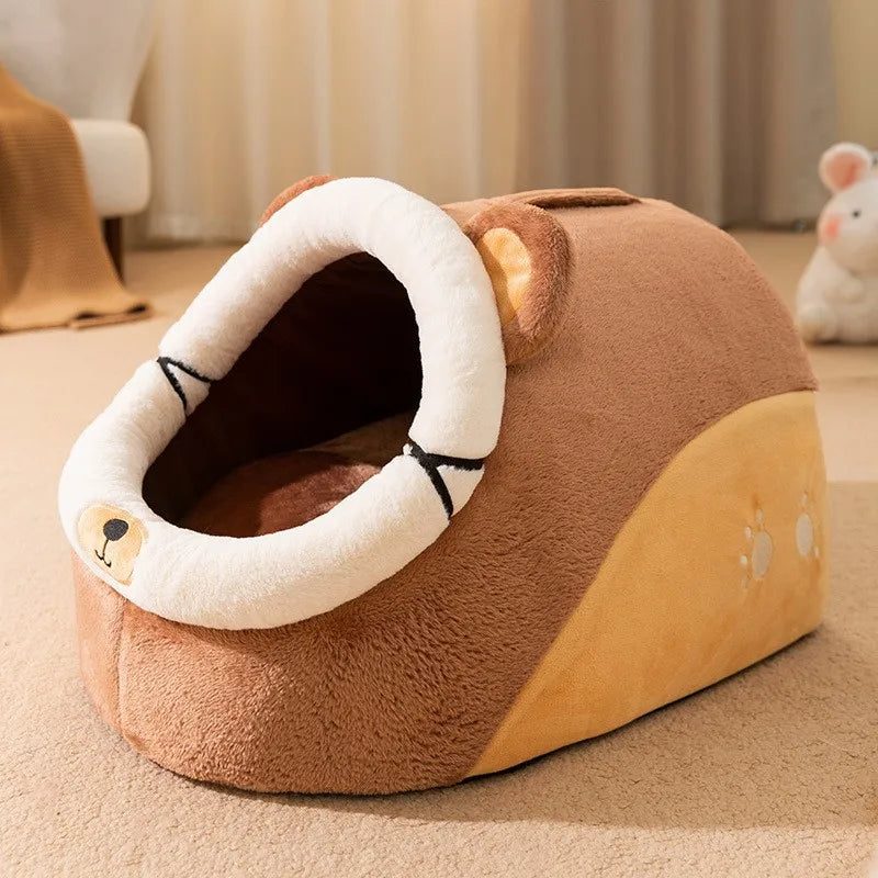 Semi-Closed Cat Beds