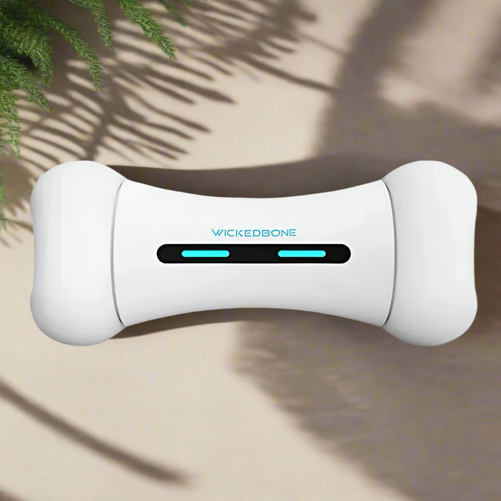 Wickedbone Smart Automatic & Interactive Bone Toys for Dogs and Cats App Control Safe & Durable Keep Your Pets Entertained