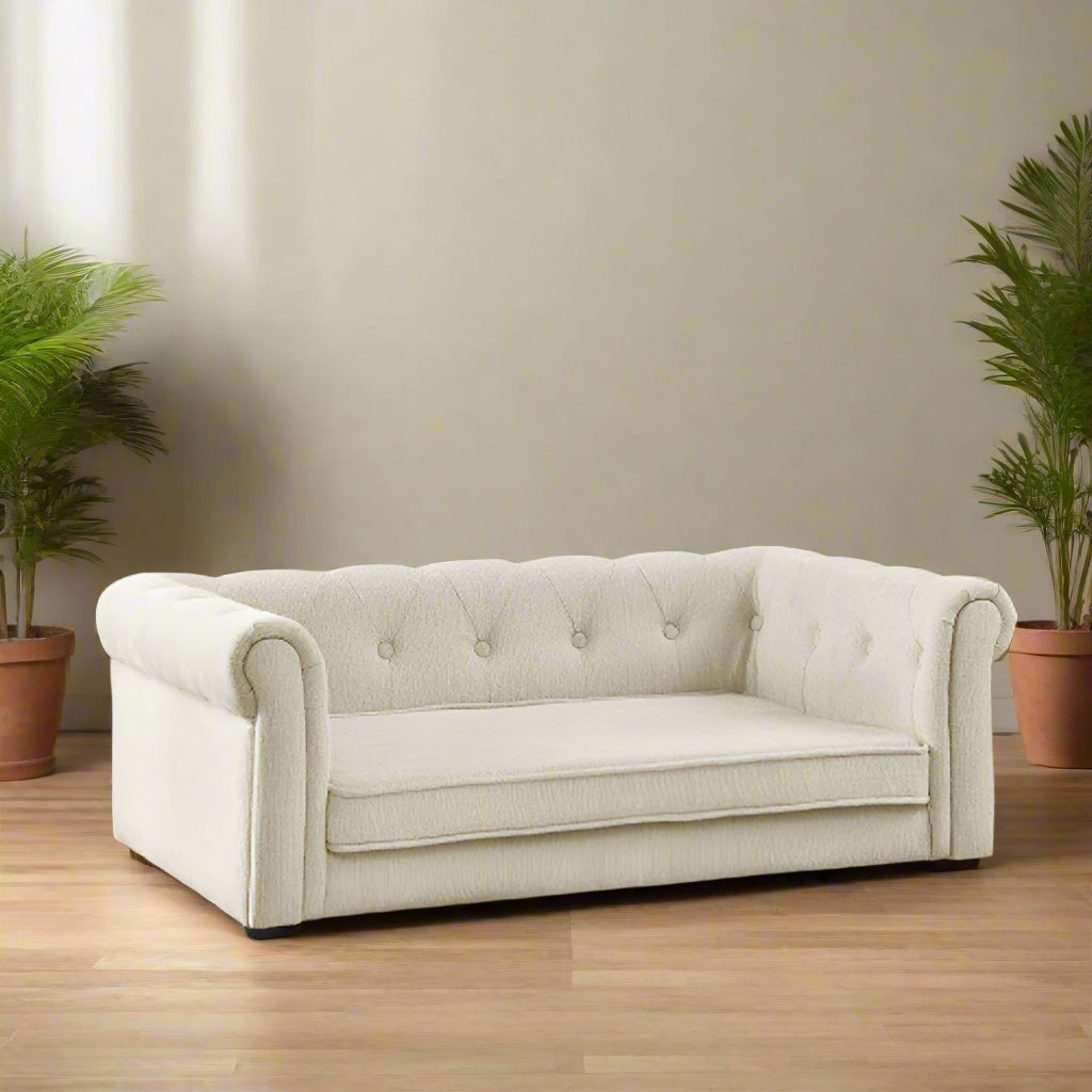 Elegant Rectangular Pet Bed for Medium and Large Dogs