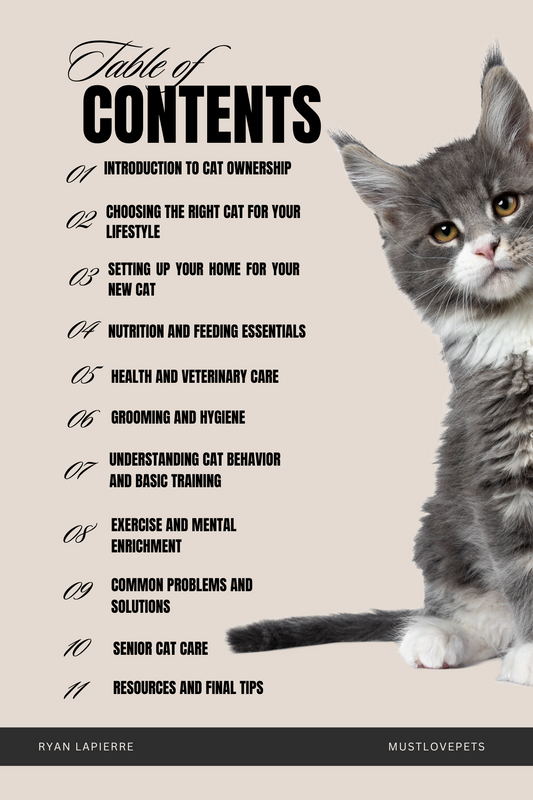 Let's Talk Cats: The Complete Cat Care Guide | Available in English & Spanish(PDF)