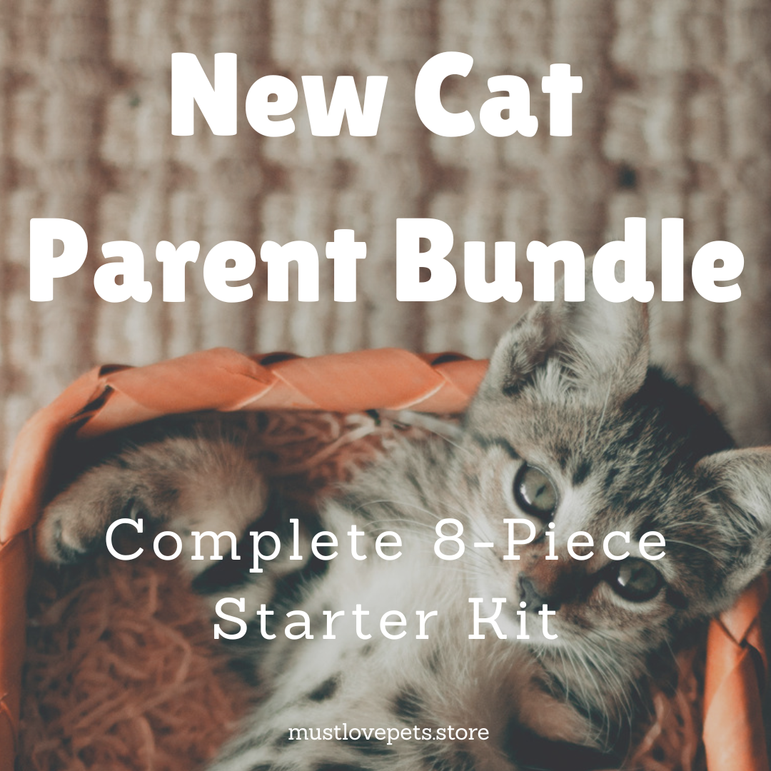 New cat parent bundle, a complete 8-piece starter kit
