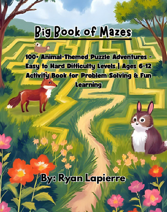 Big Kid Adventures Bundle: Educational Activity Collection for Ages 6-12 | Available in English & Spanish | 3 Digital Books, 399 Pages (PDF)