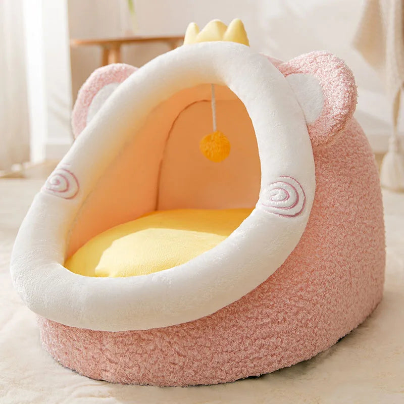 Semi-Closed Cat Beds