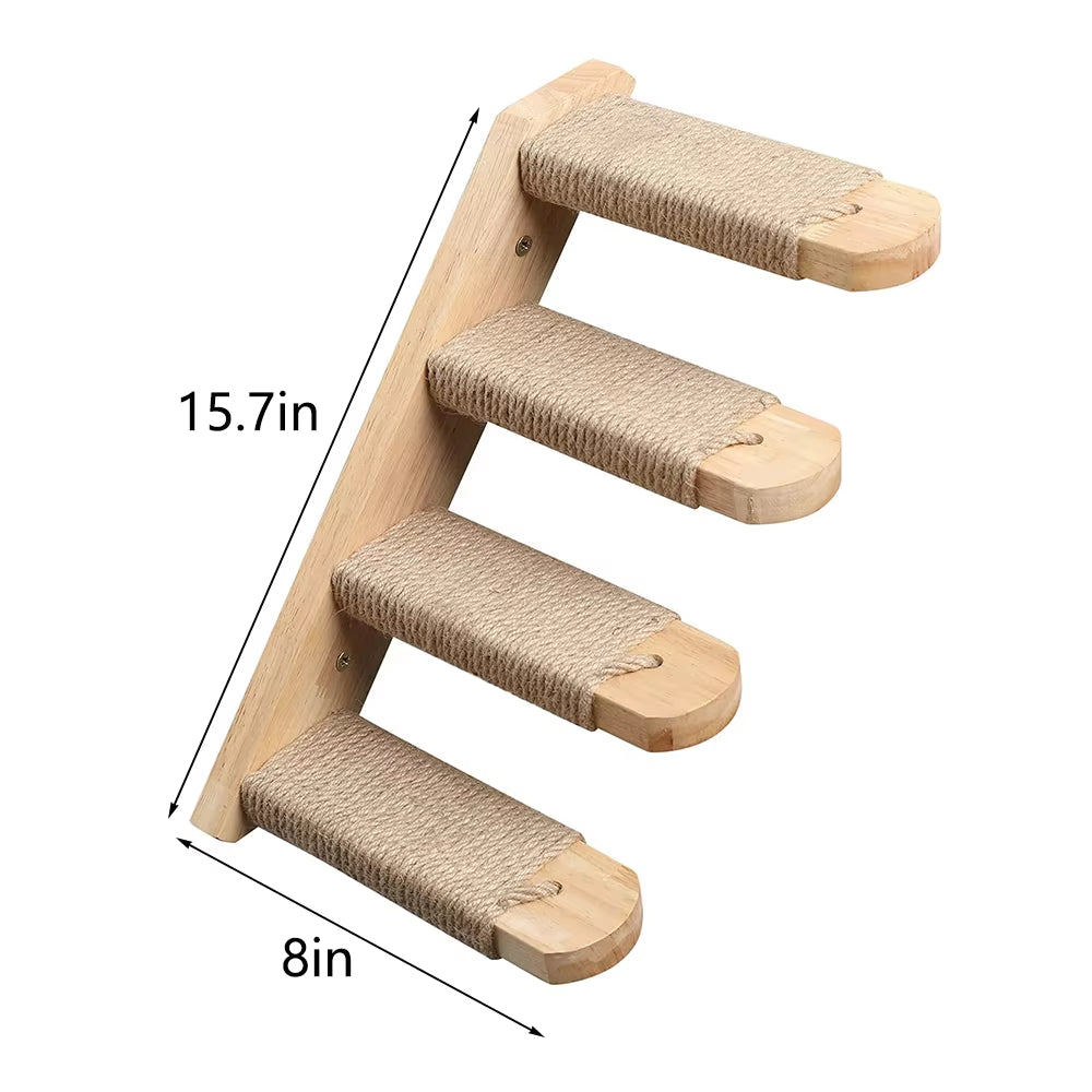 DIY Wall Mounted Cat Tree Pieces