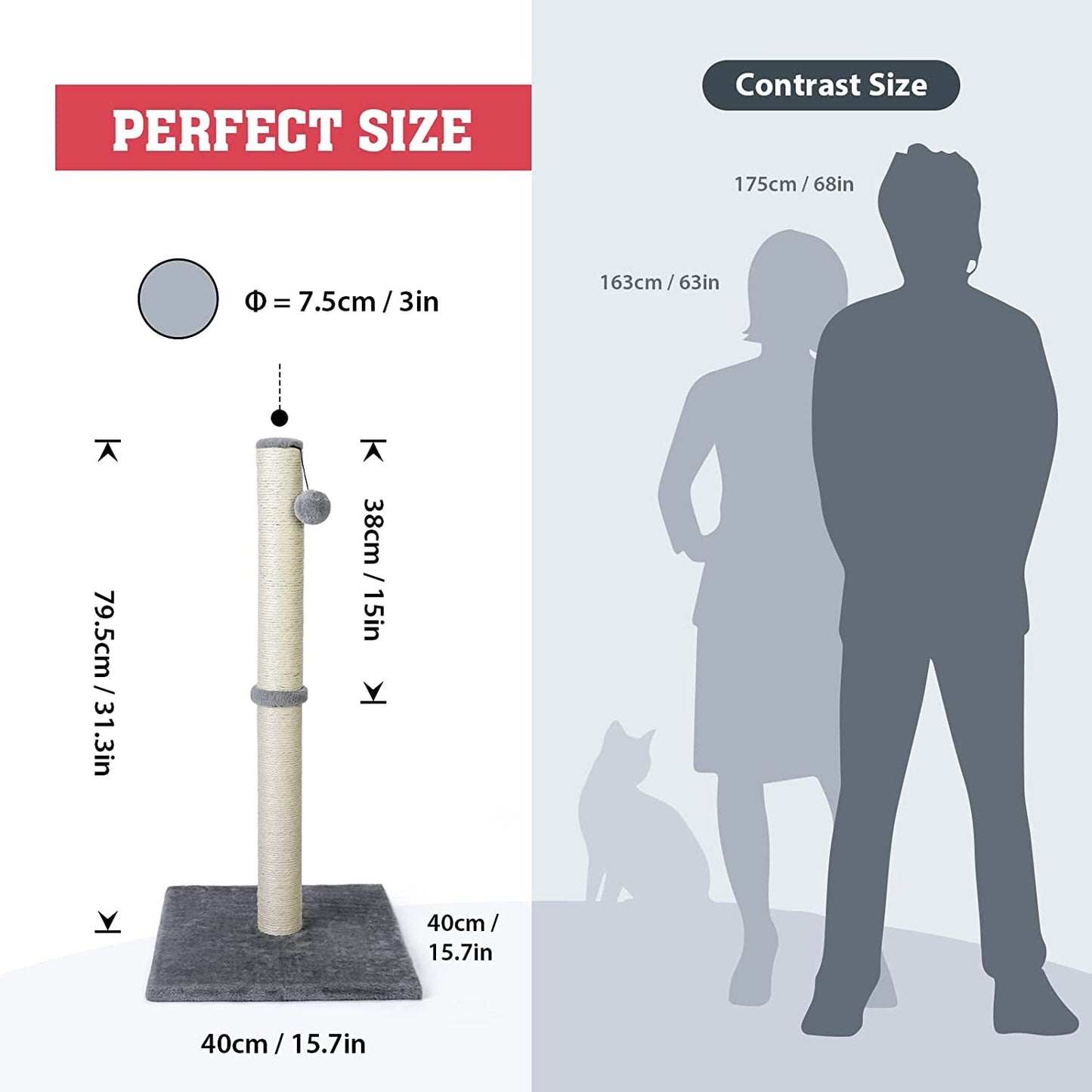 31'' Cat Scratching Post