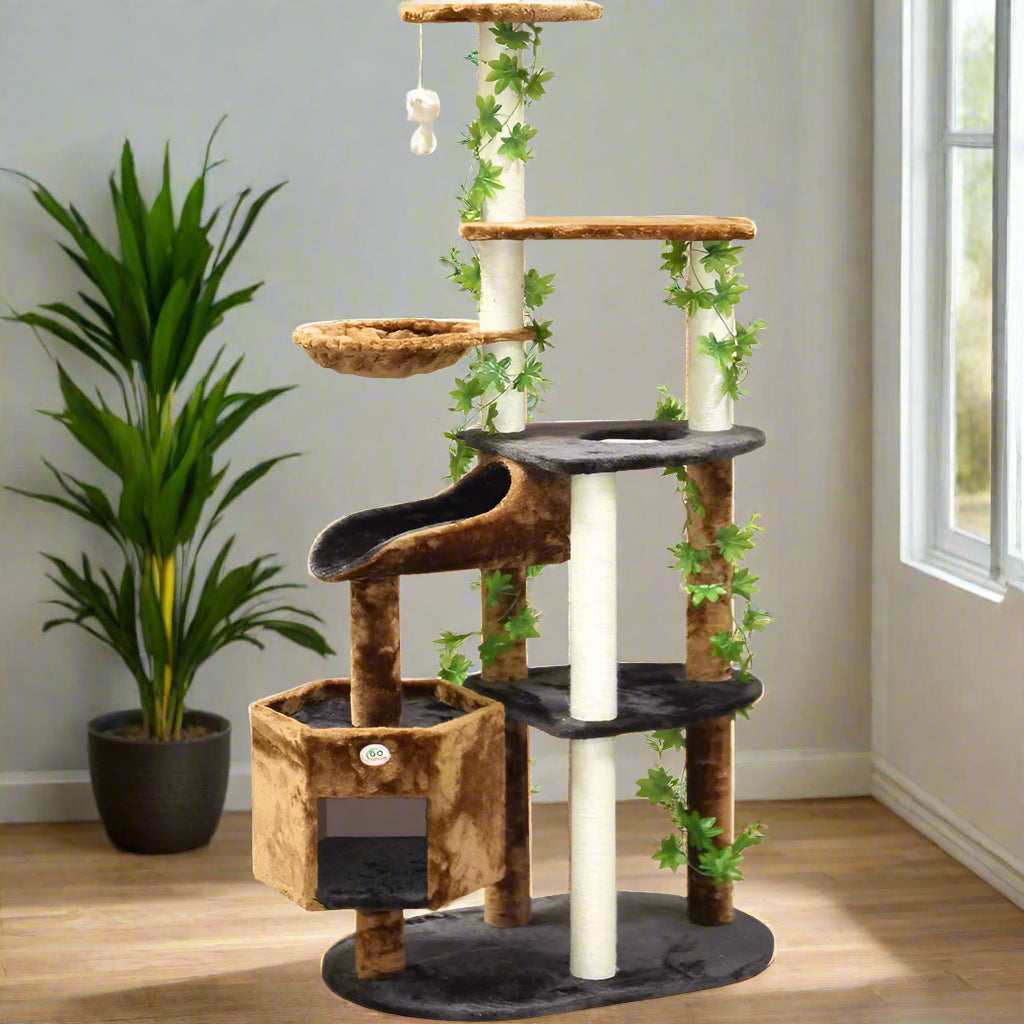 61-85"H Forest Collection Cat Trees (7 Designs)