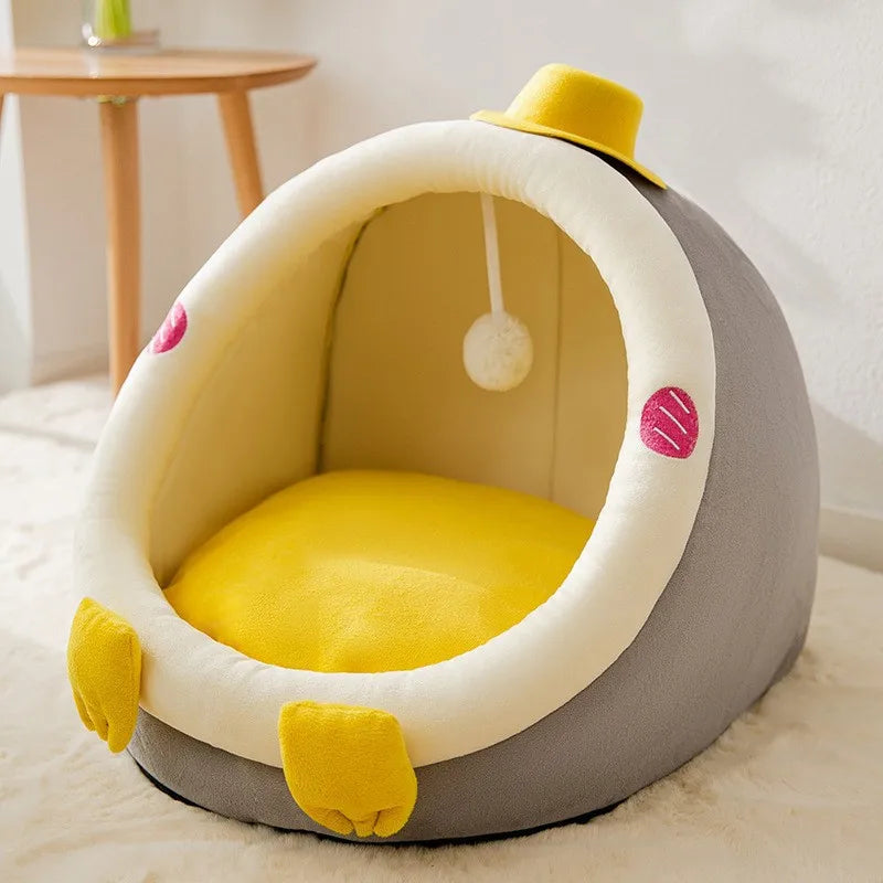 Semi-Closed Cat Beds