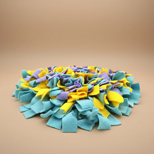 Washable Snuffle Smelling Mats for Pet Dogs Anti-Slip Nose Training Blanket Sniffing Pads Dog Puzzle Toys