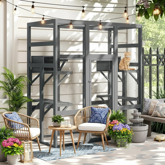 Debor Outdoor Cat Playpen, Enclosure