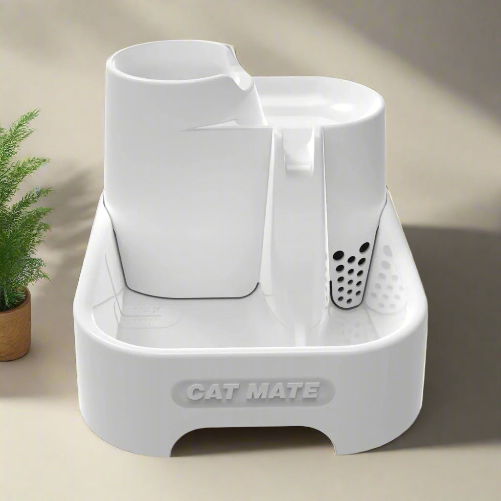 Cat Mate Pet Fountain - White