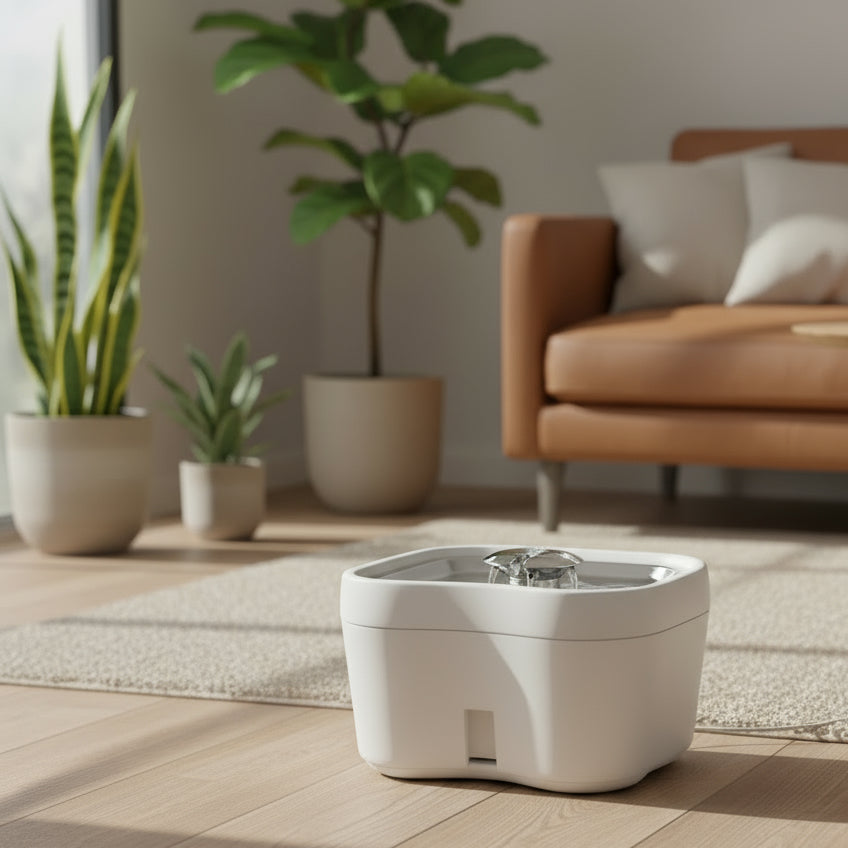 HEYBO Drinking Fountain with Filter for Cats