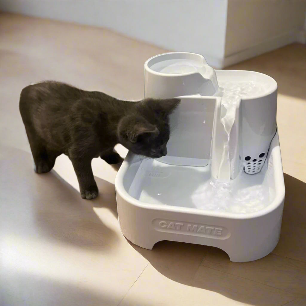 Cat Mate Pet Fountain - White