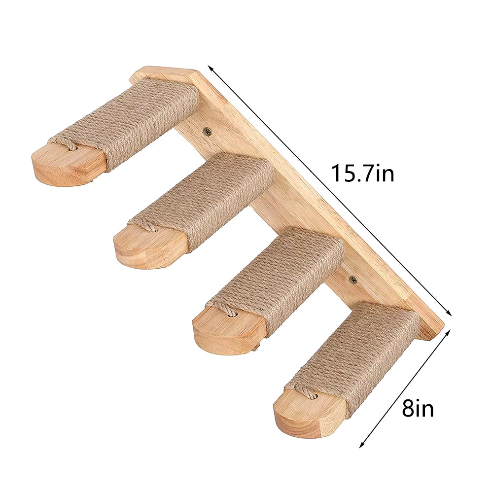 DIY Wall Mounted Cat Tree Pieces