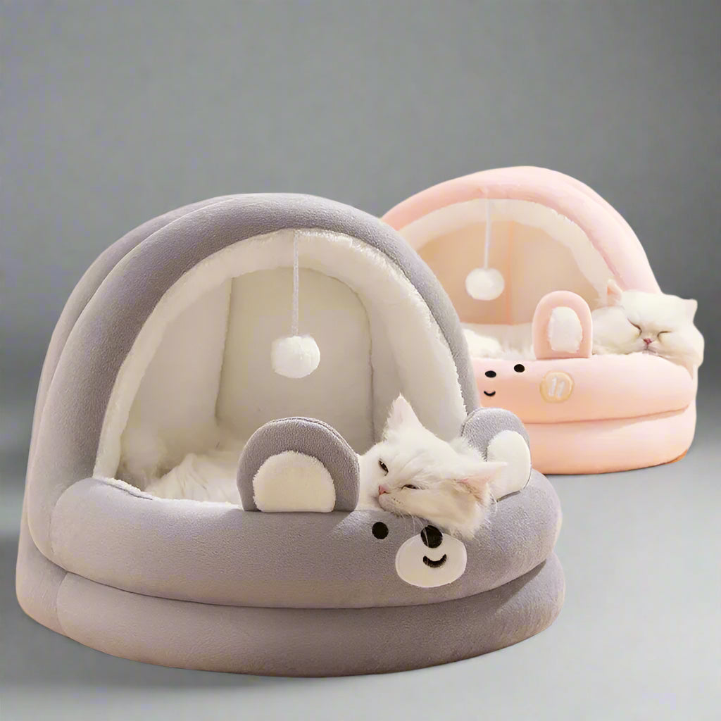 Semi-Closed Cat Beds