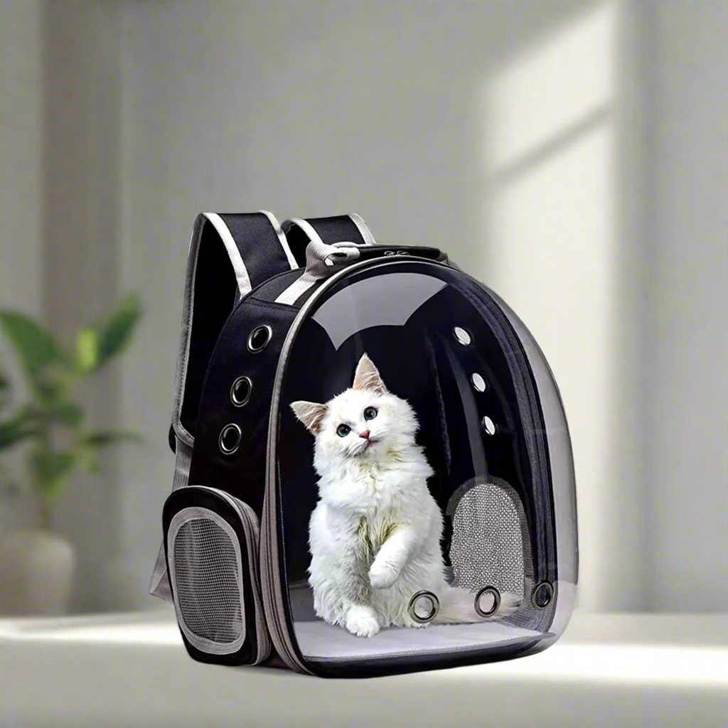 Space Capsule Pet Carrier | Airline Approved Travel Pod | Hard Shell Cat & Small Dog Carrier
