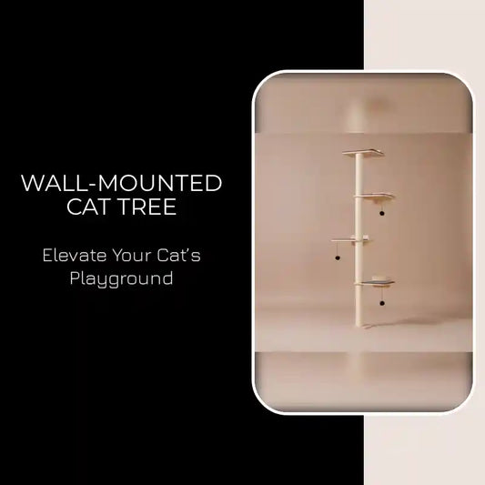 Wall-Mounted Cat Tree by@Outfy