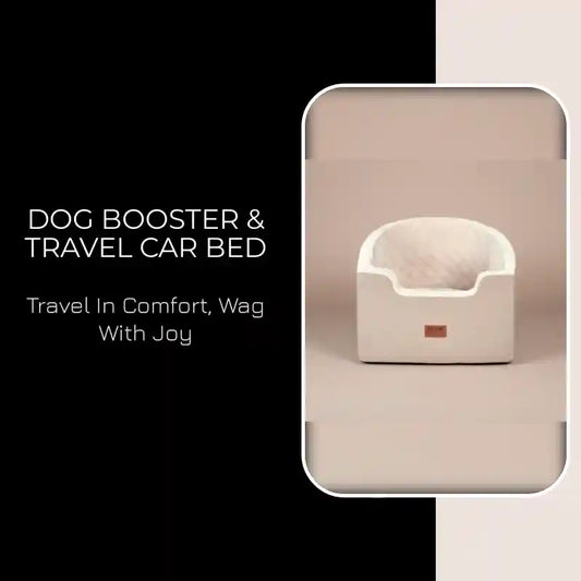Dog Booster & Travel Car Bed by@Outfy