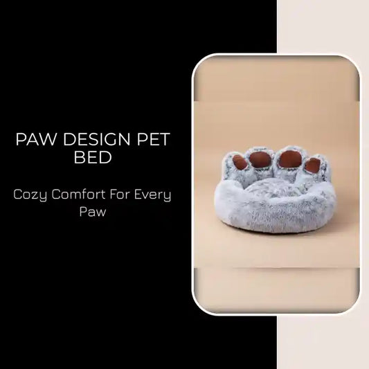 Paw Design Pet Bed by@Outfy