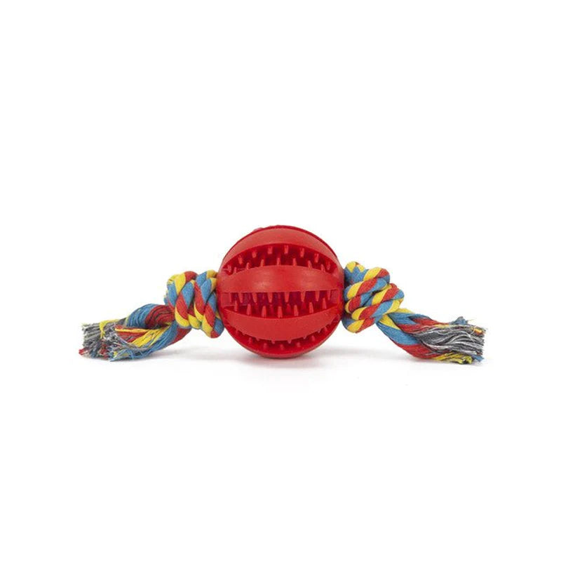 Dog Toy Interactive Bal for Dog Chewing Toys for Pet Tooth Cleaning Dog Food Ball Solid Toy Ball Dog Chewing