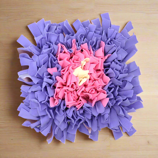 Furryforest Washable Snuffle Smelling Mats for Pet Dogs Anti-Slip Nose Training Blanket Sniffing Pads Dog Puzzle Toys
