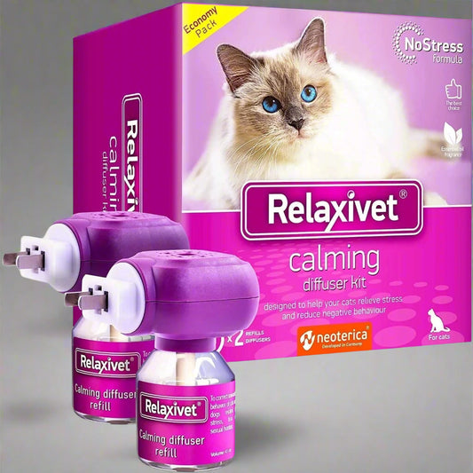 Cat Calming Diffuser Pet anti Anxiety Feline Calm Pheromones Plug in 2 Pack