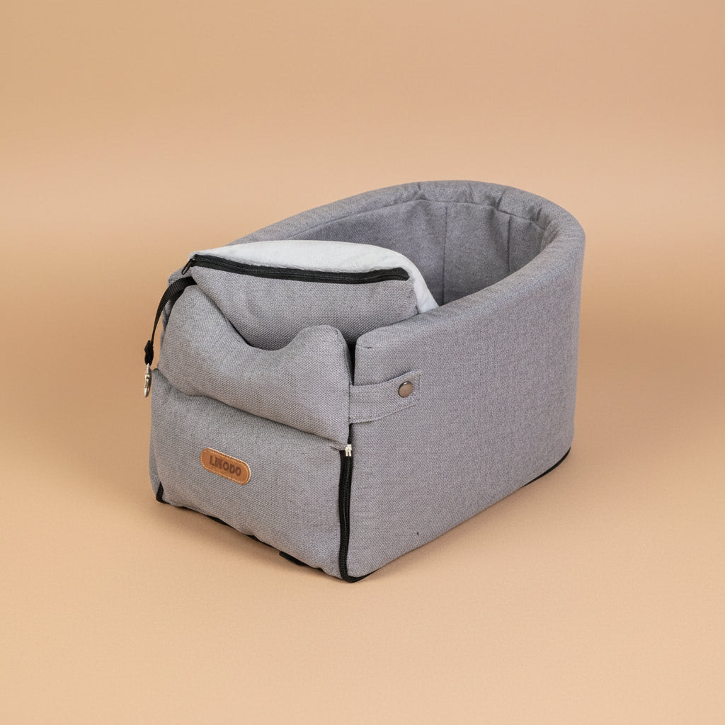 Car Central Dog Car Seat Bed Portable Dog Carrier for Small Dogs and Cats Safety Travel Bag Accessories Pet Products