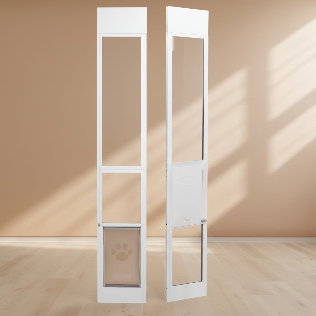 Sliding Glass Pet Door Insert (M, L, & XL)🎁  MustLovePets